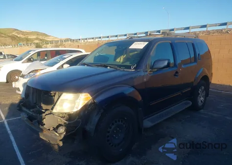 2010 Nissan Pathfinder Se z USA, uszkodzony, nr VIN 5N1AR1NN3AC609163